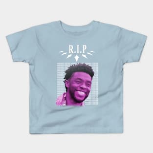 Chadwick Boseman ( WAKANDA FOREVER ) R.I.P Kids T-Shirt